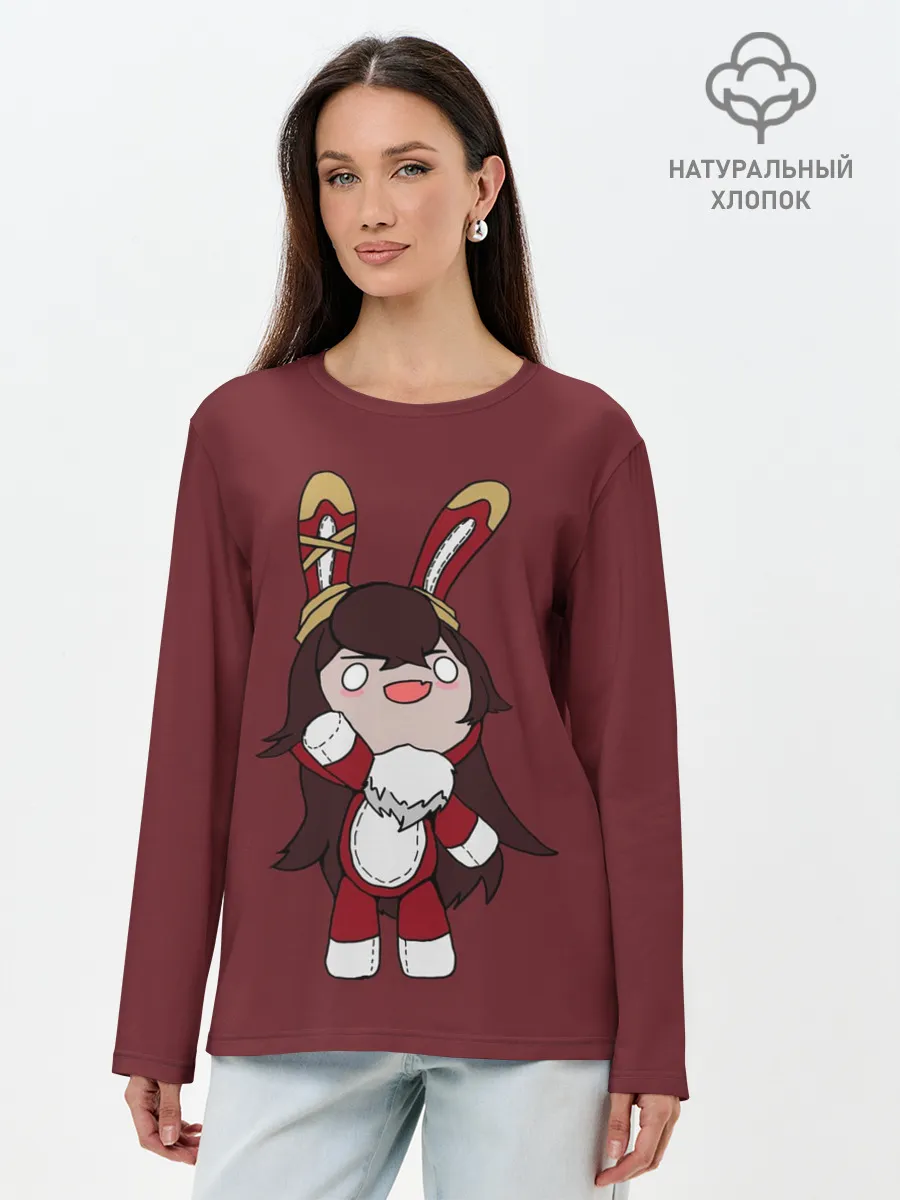 Лонгслив женский. Хлопок / Genshin Impact