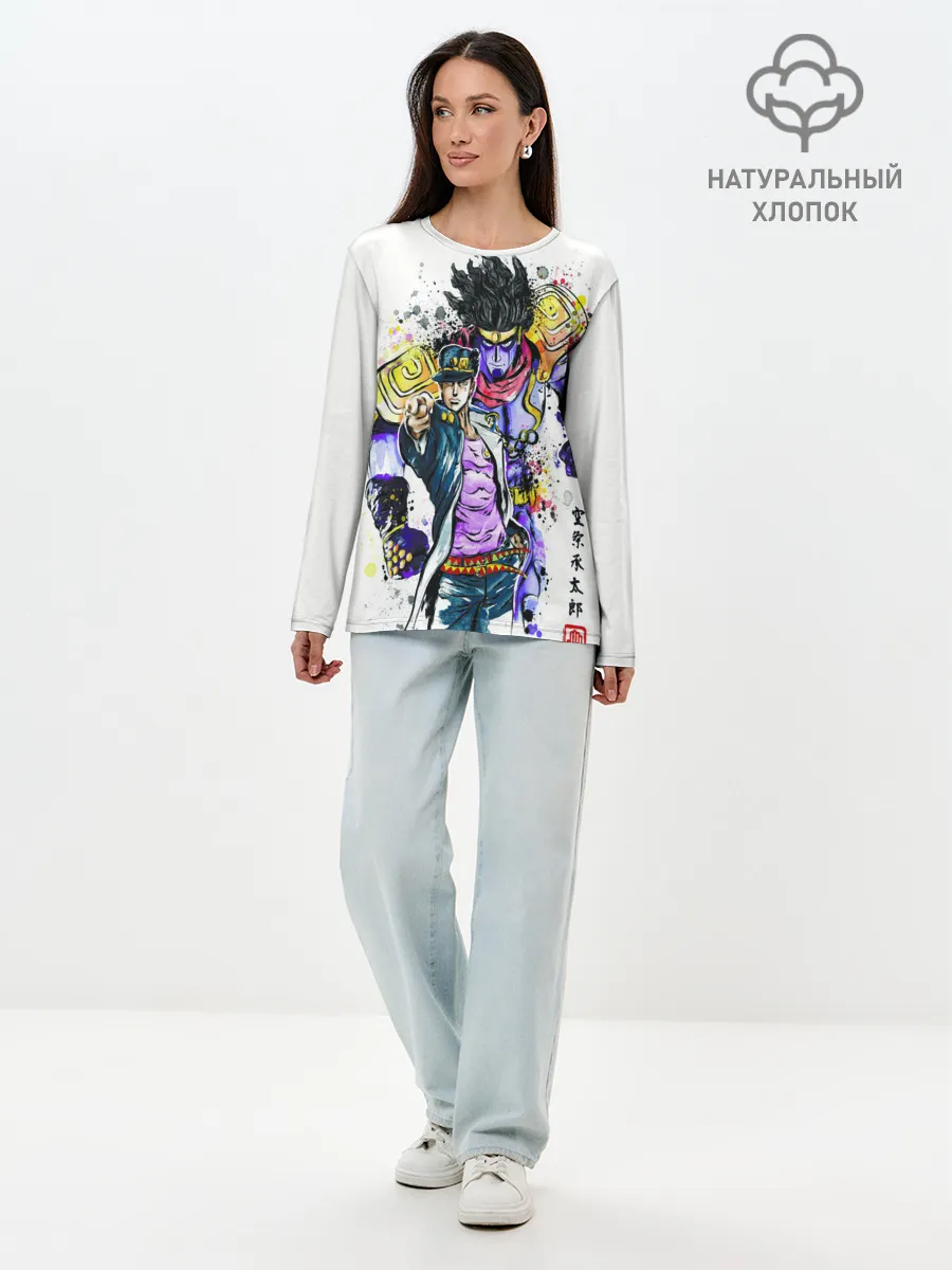 Лонгслив женский. Хлопок / JOJO