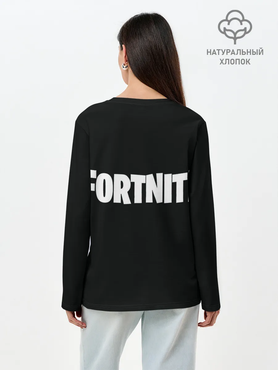 Лонгслив женский. Хлопок / FORTNITE