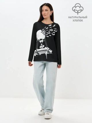 Лонгслив женский. Хлопок / FORTNITE