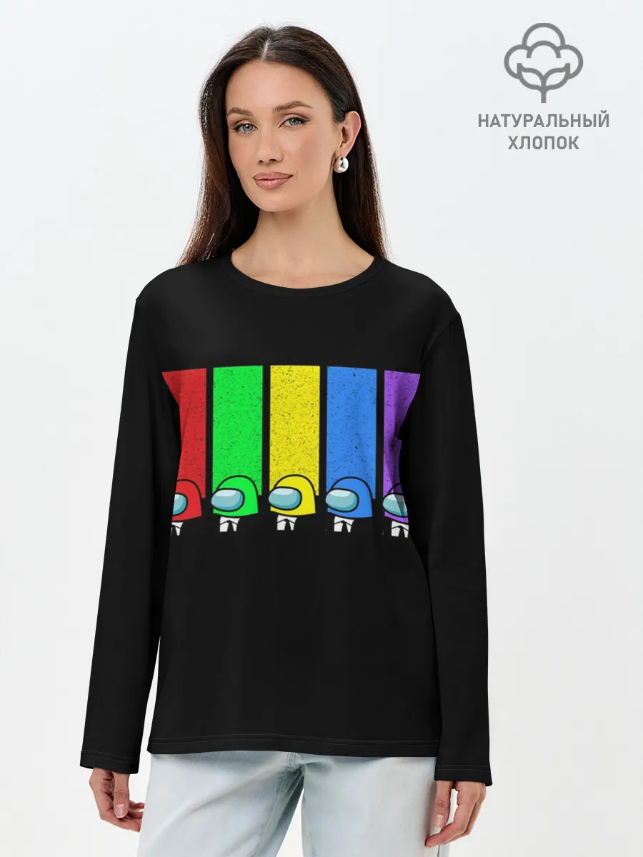 Лонгслив женский. Хлопок / Among Us