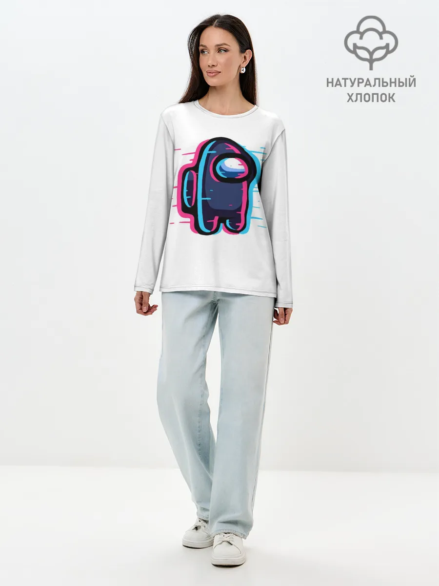 Лонгслив женский. Хлопок / Among Us