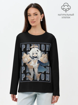 Лонгслив женский. Хлопок / Genshin Impact