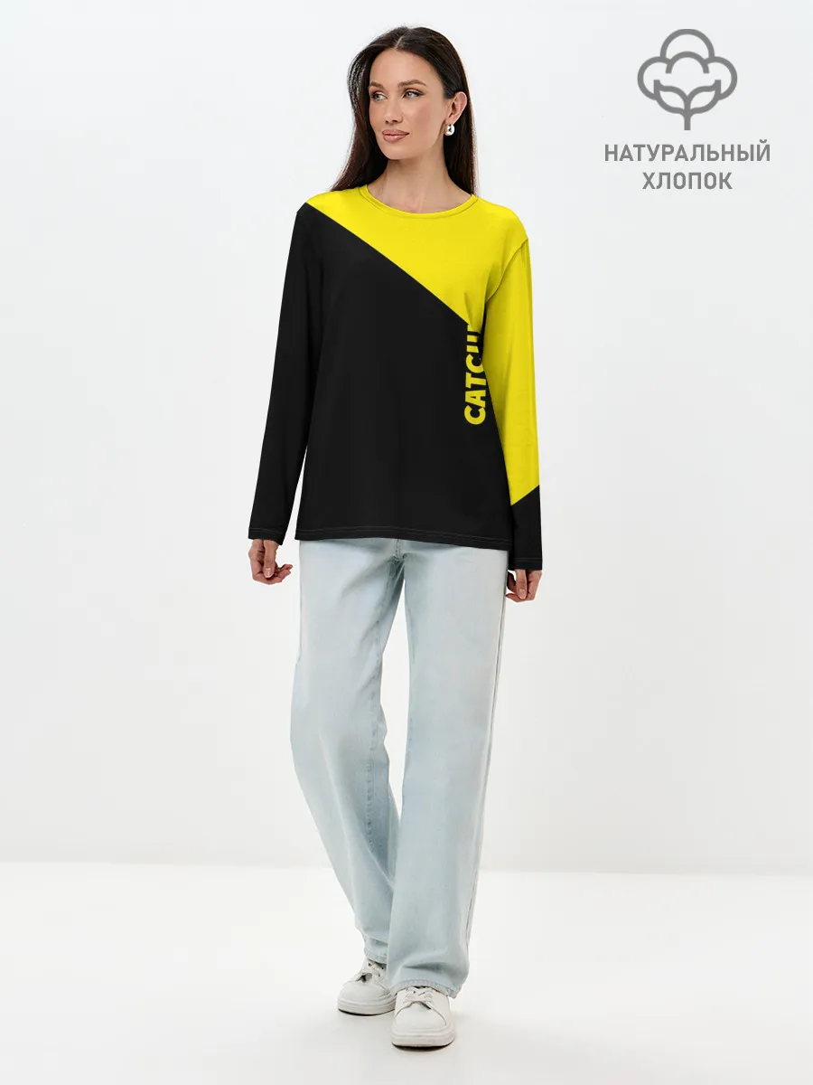 Лонгслив женский. Хлопок / CATCIII