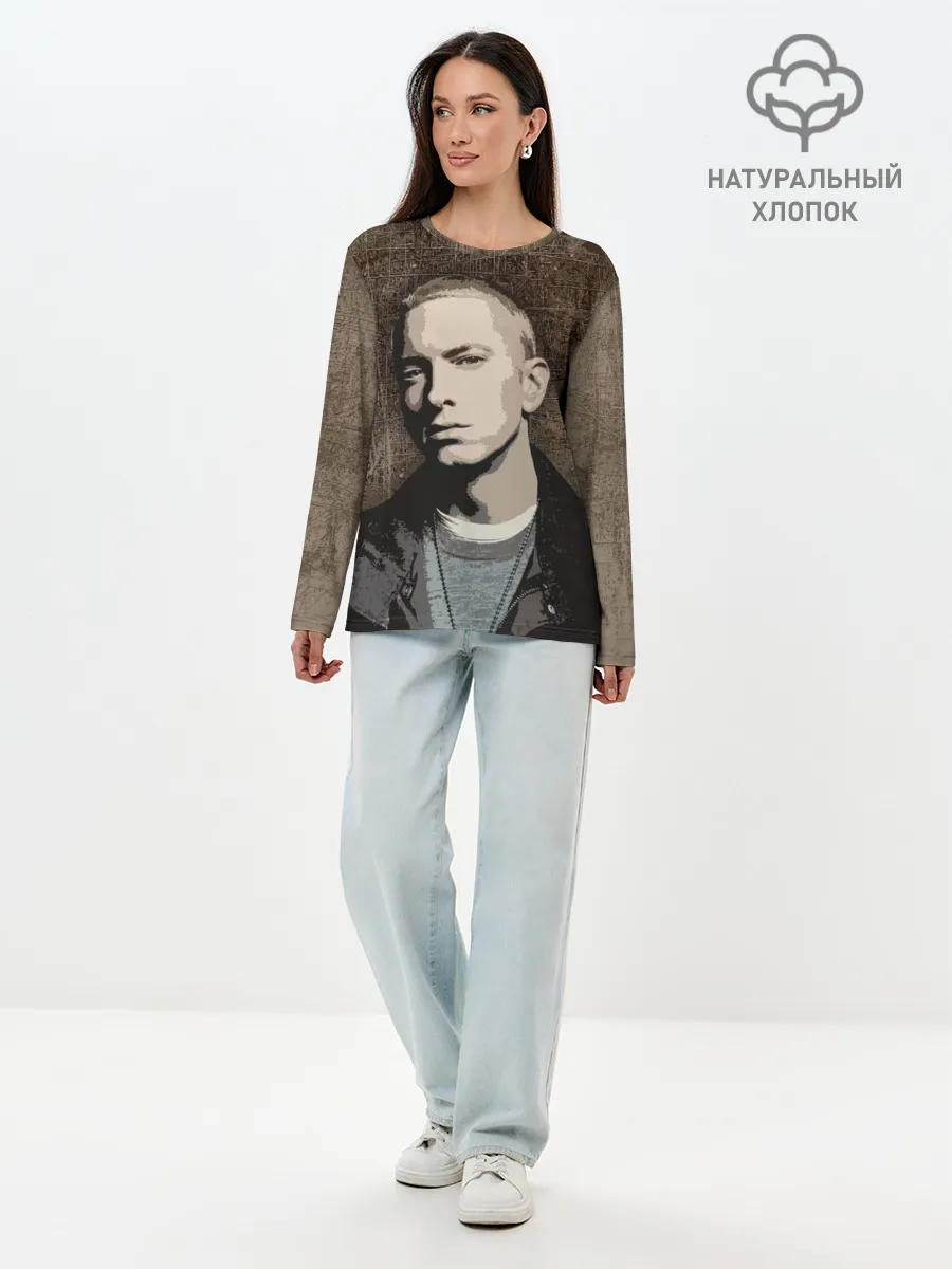 Лонгслив женский. Хлопок / EMIN?M