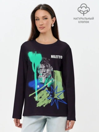 Лонгслив женский. Хлопок / Niletto