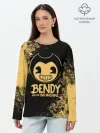 Лонгслив женский. Хлопок / Bendy And The Ink Machine