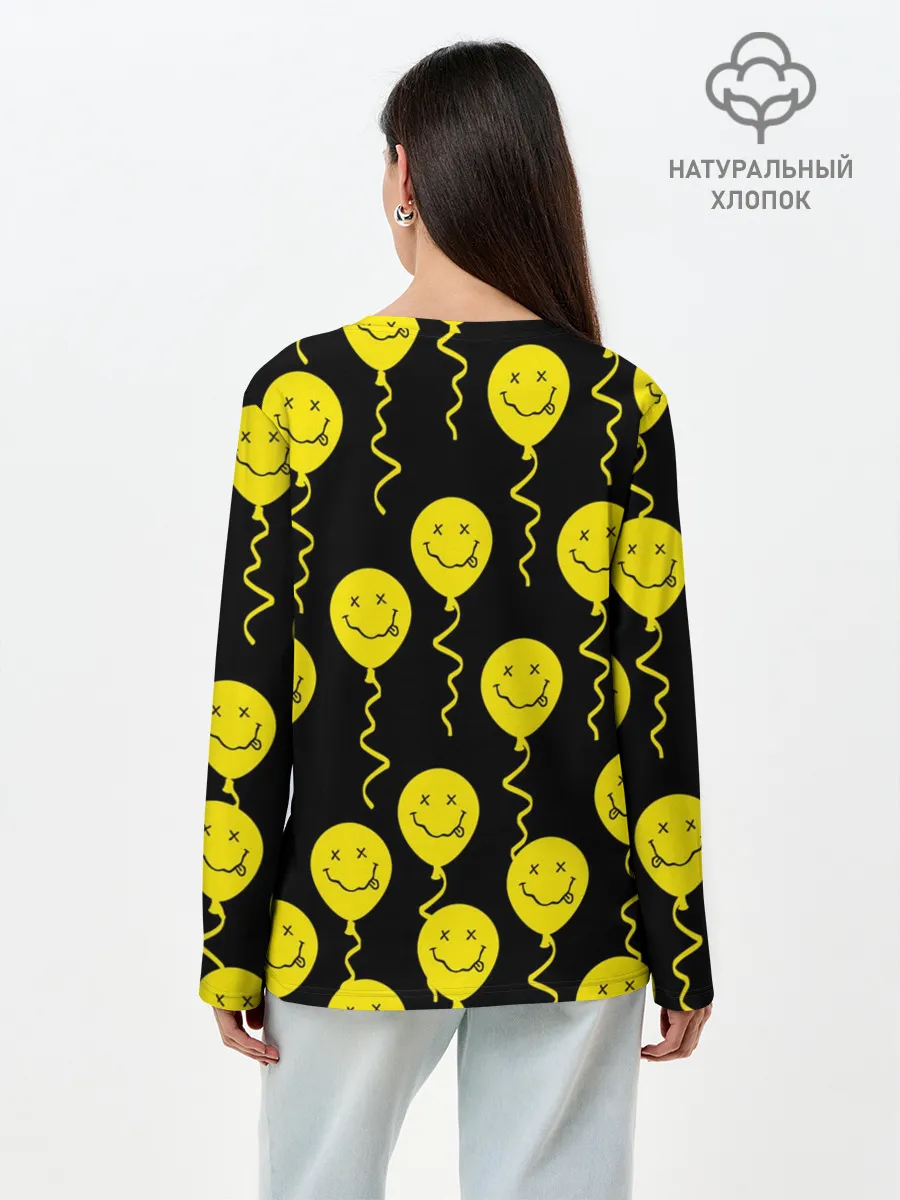 Лонгслив женский. Хлопок / NIRVANA