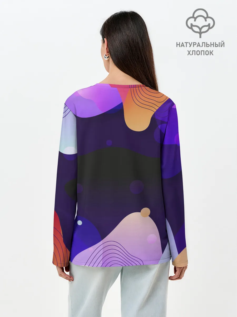 Лонгслив женский. Хлопок / AMONG US / IMPOSTOR.