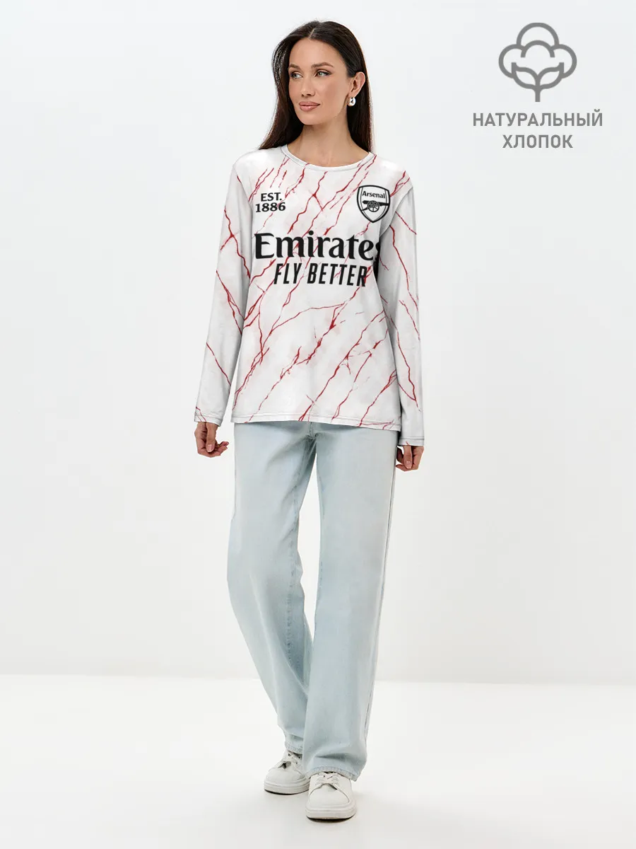 Лонгслив женский. Хлопок / ARSENAL 20/21 - ГОСТЕВАЯ