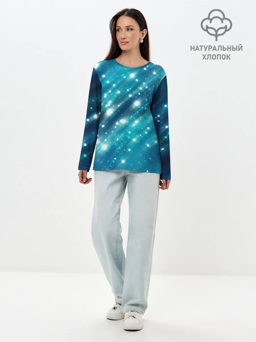 Лонгслив женский. Хлопок / Волшебство | Magic