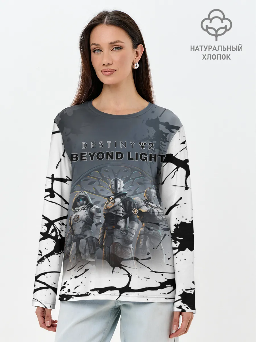 Лонгслив женский. Хлопок / Destiny 2: Beyond Light