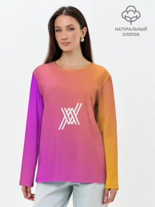 Лонгслив женский. Хлопок / DARLING IN THE FRANXX EP