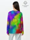 Лонгслив женский. Хлопок / Multicolored