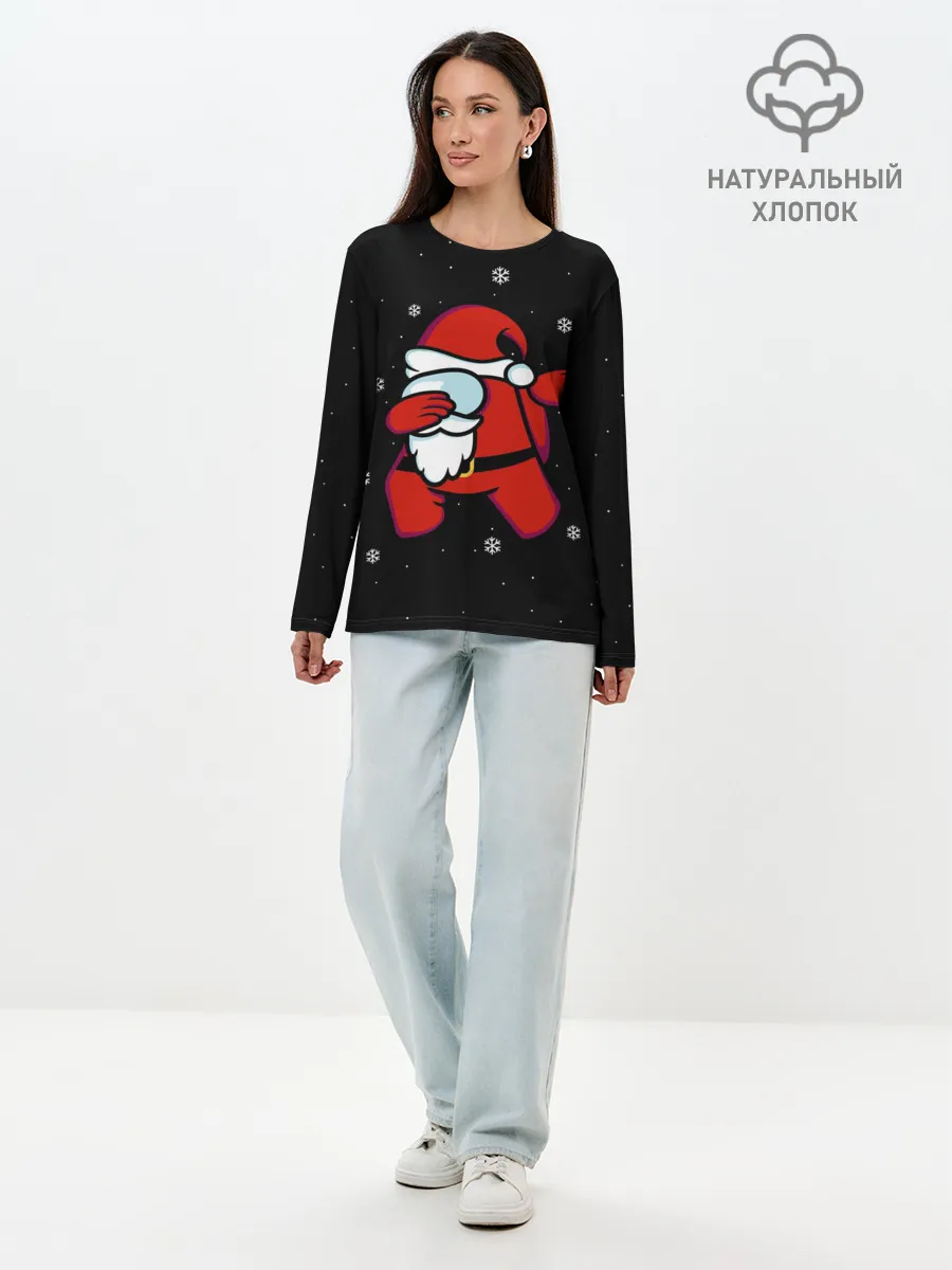 Лонгслив женский. Хлопок / Santa Claus