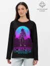 Лонгслив женский. Хлопок / Fortnite