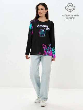 Лонгслив женский. Хлопок / Among Us