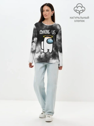 Лонгслив женский. Хлопок / Among Us Angel