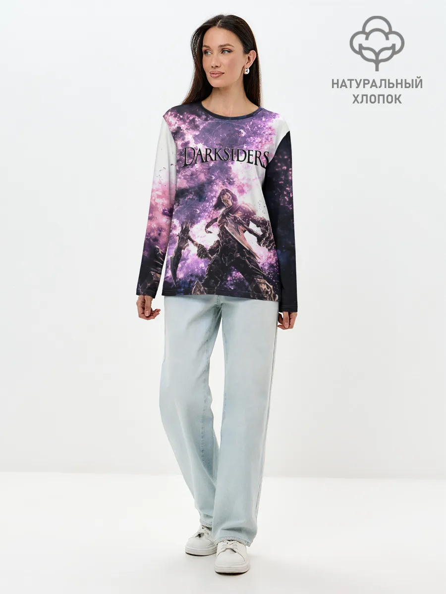 Лонгслив женский. Хлопок / Darksiders 2