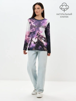 Лонгслив женский. Хлопок / Darksiders 2