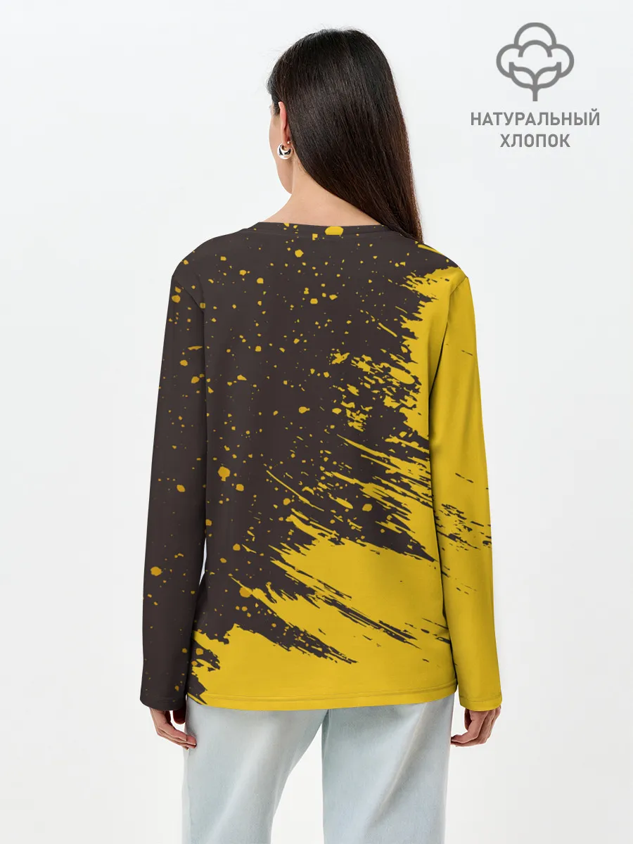 Лонгслив женский. Хлопок / AMONG US / АМОНГ АС