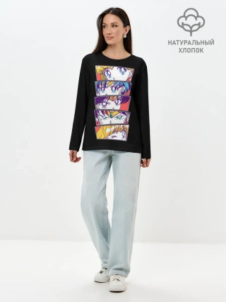 Лонгслив женский. Хлопок / SAILOR SCOUTS