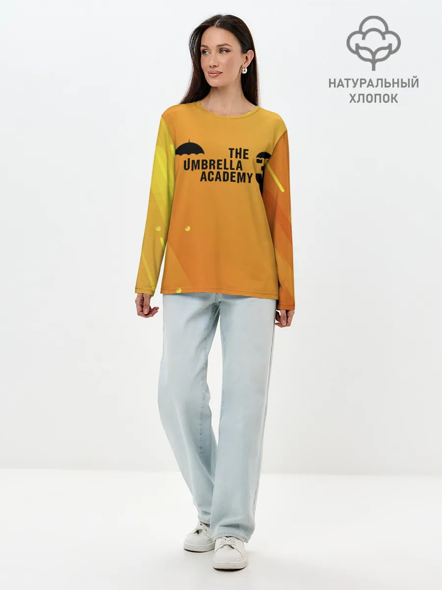 Лонгслив женский. Хлопок / АКАДЕМИЯ АМБРЕЛЛА 3.