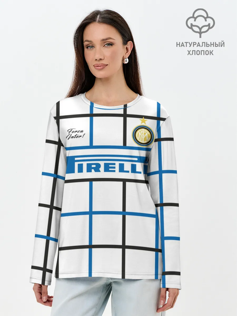 Лонгслив женский. Хлопок / INTER выездная 20/21