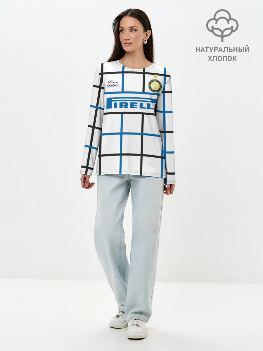 Лонгслив женский. Хлопок / INTER выездная 20/21