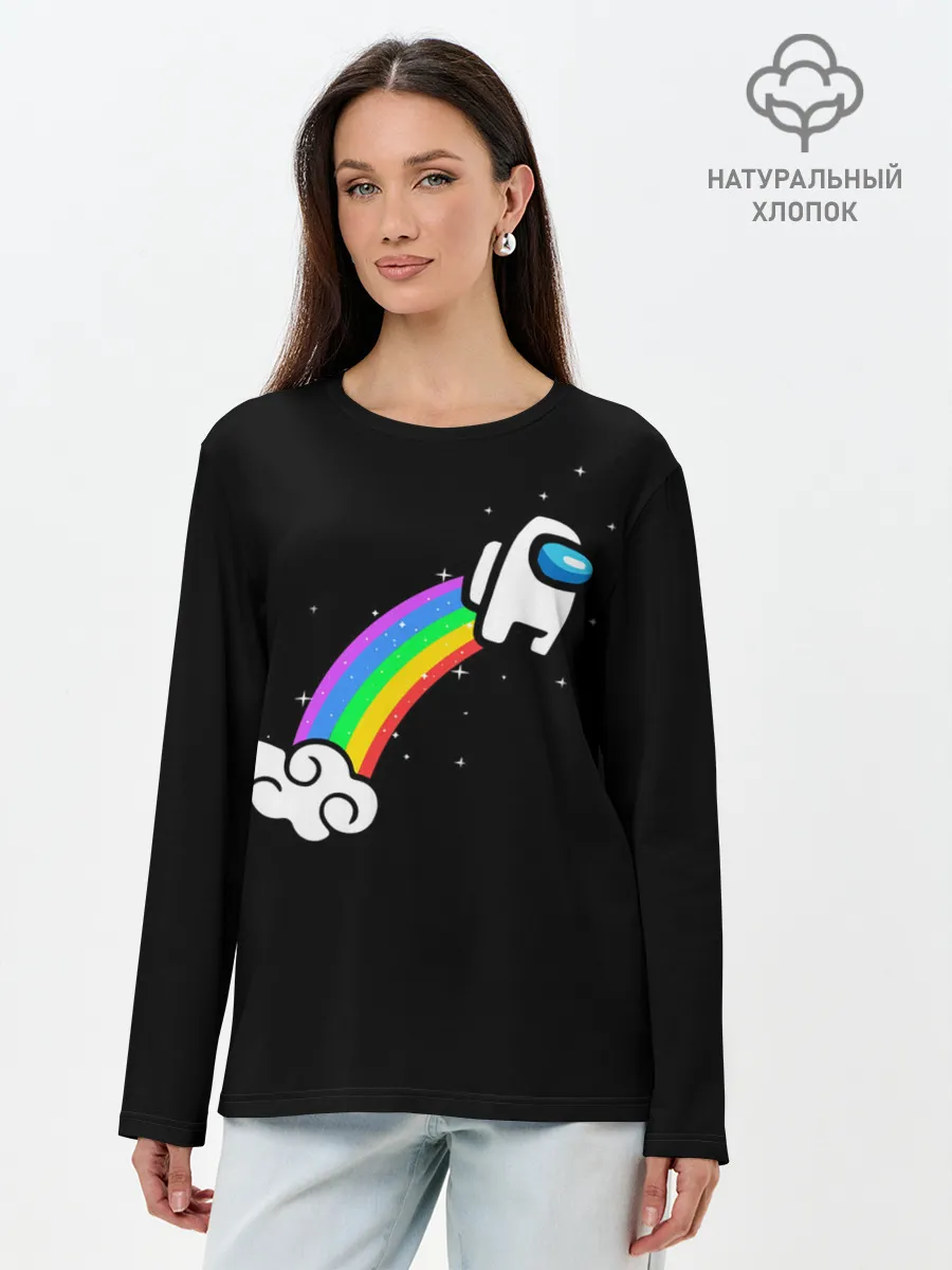 Лонгслив женский. Хлопок / Among Us