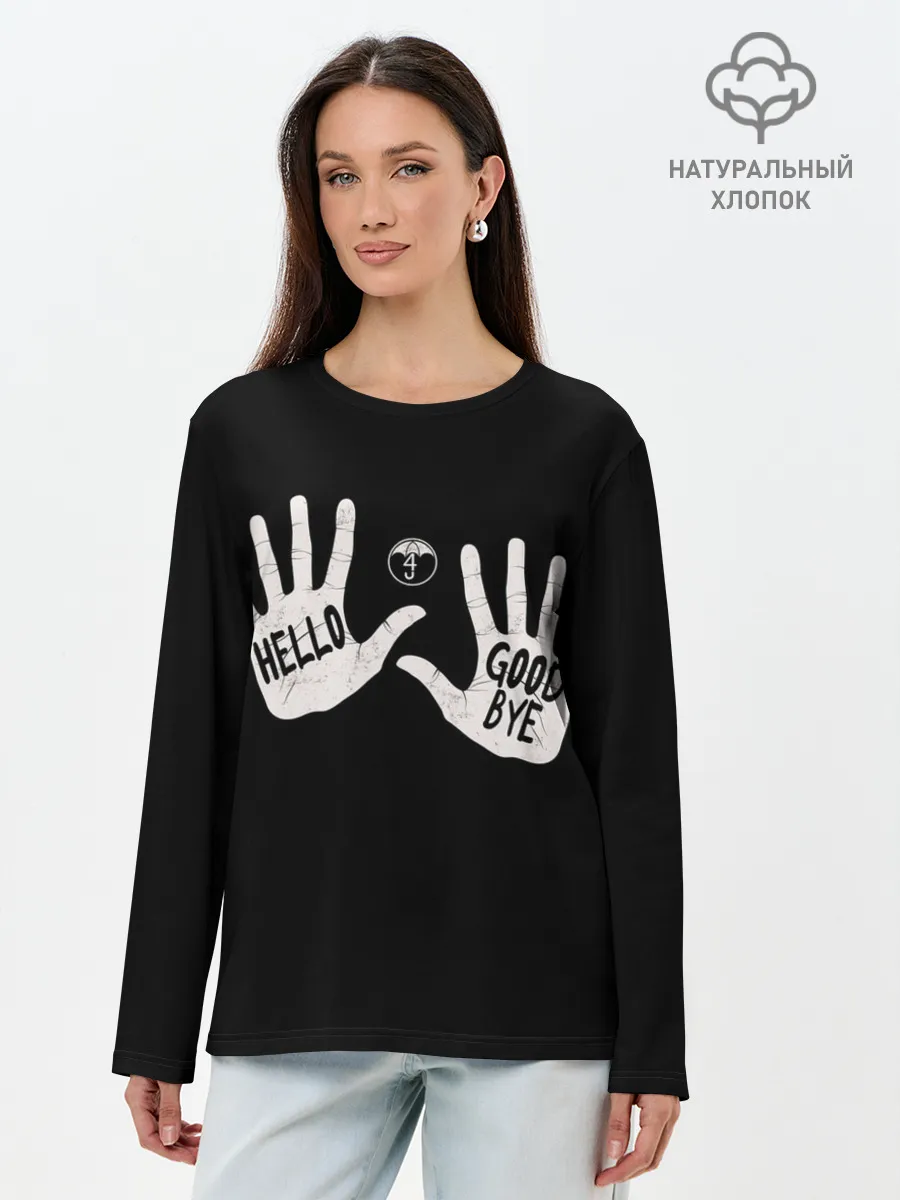 Лонгслив женский. Хлопок / Академия Амбрелла