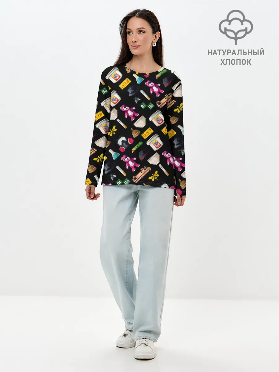 Лонгслив женский. Хлопок / Breaking Bad