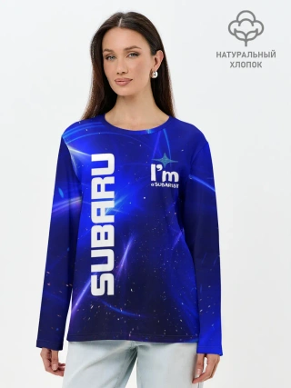 Лонгслив женский. Хлопок / Субару