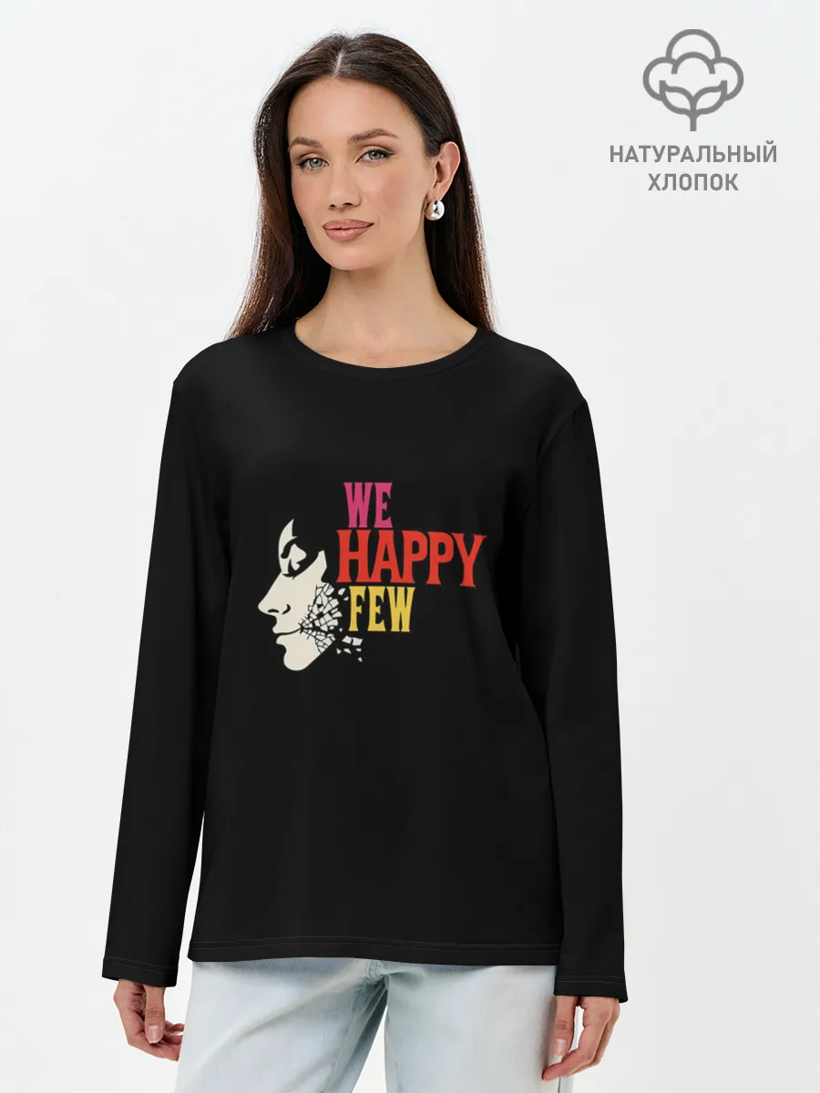 Лонгслив женский. Хлопок / We Happy few