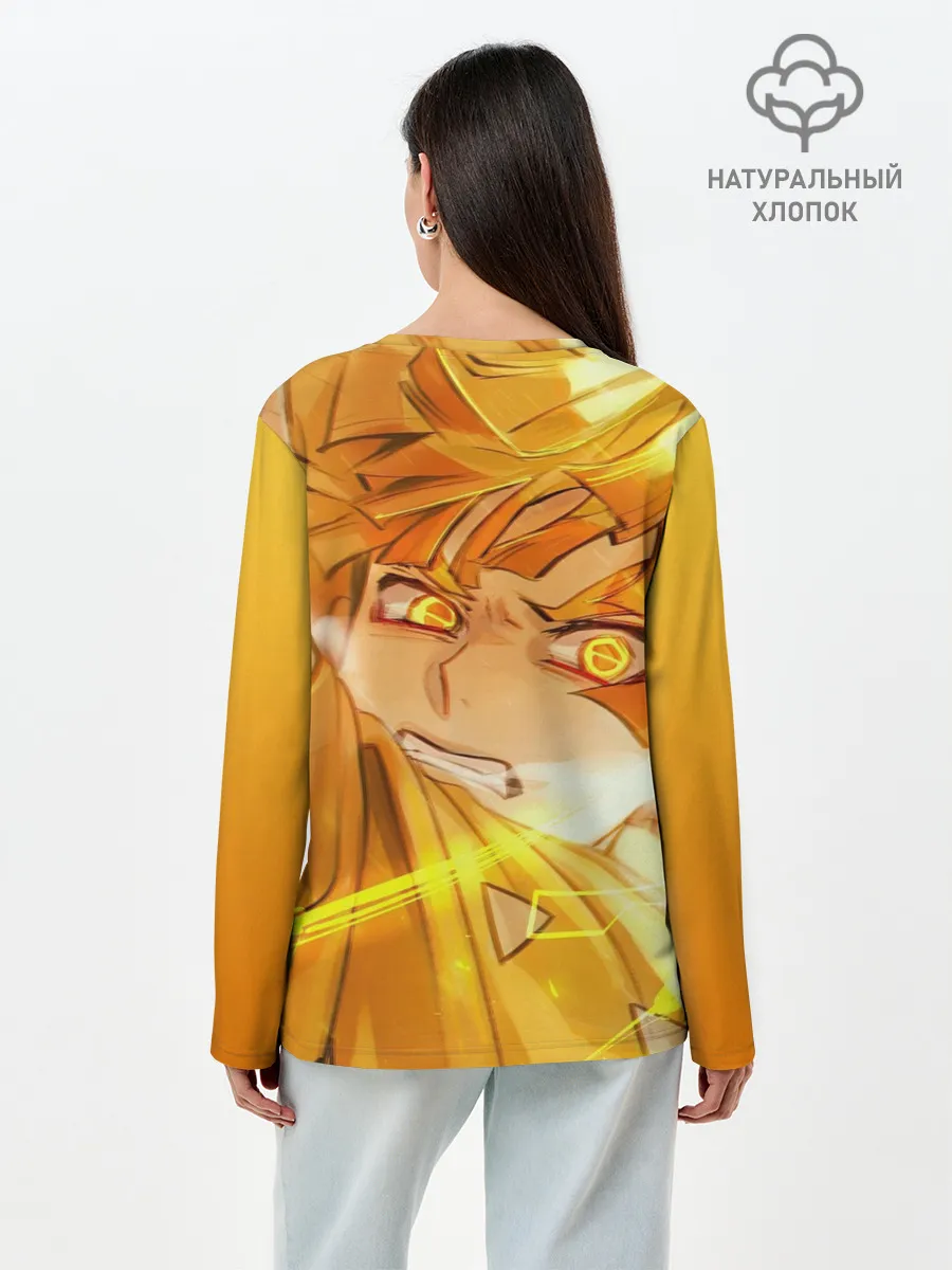 Лонгслив женский. Хлопок / ЗЕНИЦУ АГАЦУМА