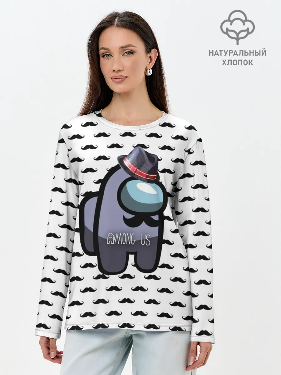Лонгслив женский. Хлопок / Among Us