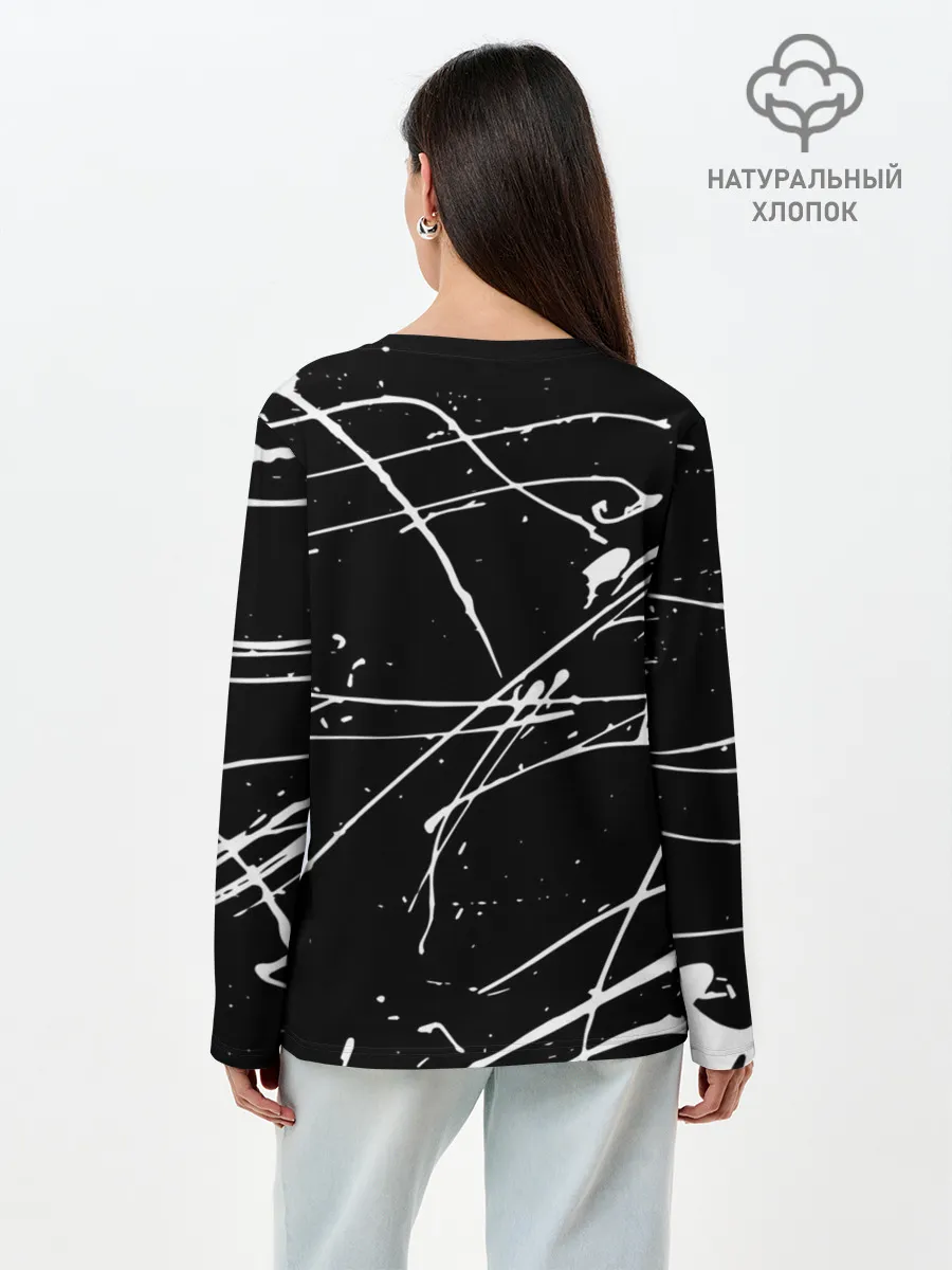 Лонгслив женский. Хлопок / Demon Slayer: Kimetsu no Yaiba