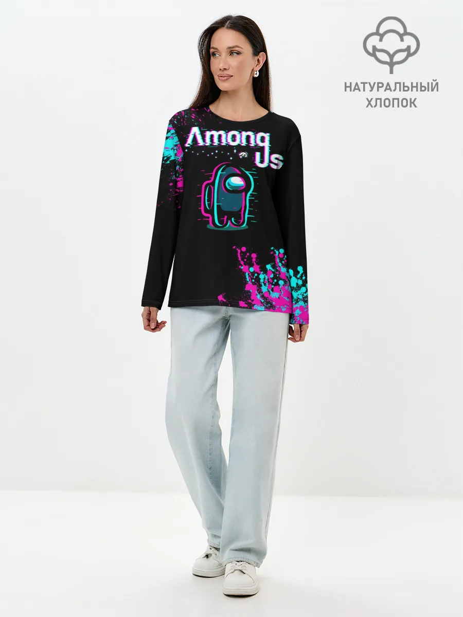 Лонгслив женский. Хлопок / Among Us