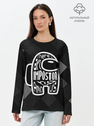 Лонгслив женский. Хлопок / Among Us