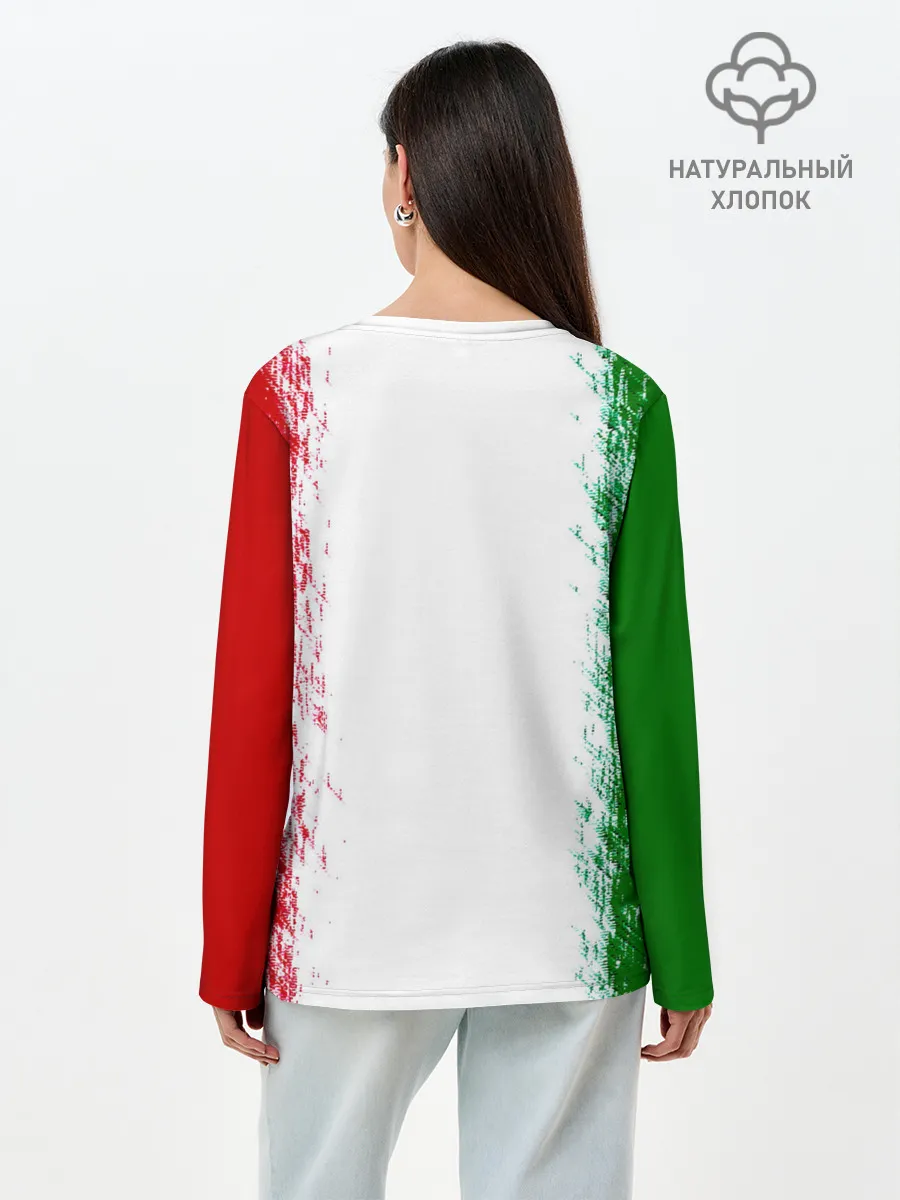 Лонгслив женский. Хлопок / Among Us Impasta