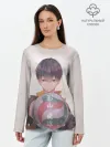 Лонгслив женский. Хлопок / Haikyuu!! Tobio