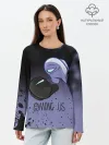 Лонгслив женский. Хлопок / AMONG US - Кто Импостор?