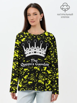 Лонгслив женский. Хлопок / The Queens Gambit