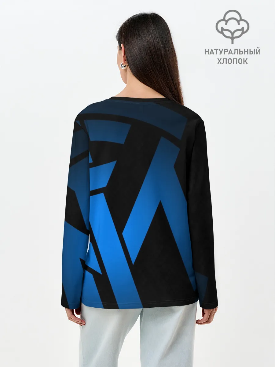 Лонгслив женский. Хлопок / INTER