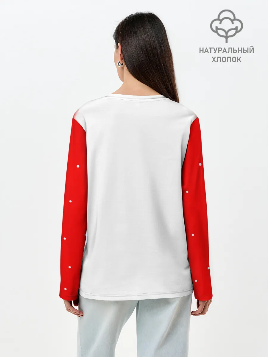 Лонгслив женский. Хлопок / Among Picachu