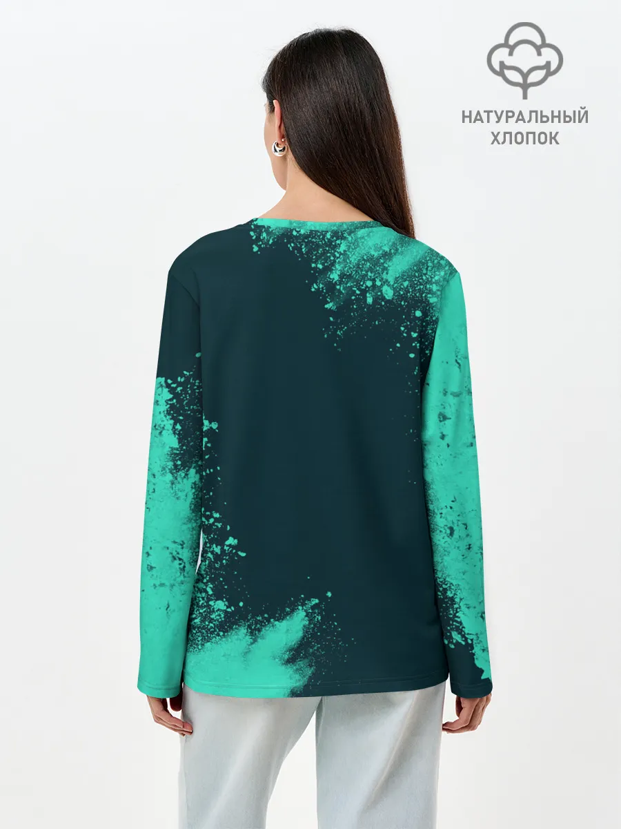 Лонгслив женский. Хлопок / AMONG US - ПОНИ