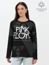 Лонгслив женский. Хлопок / Pink Floyd
