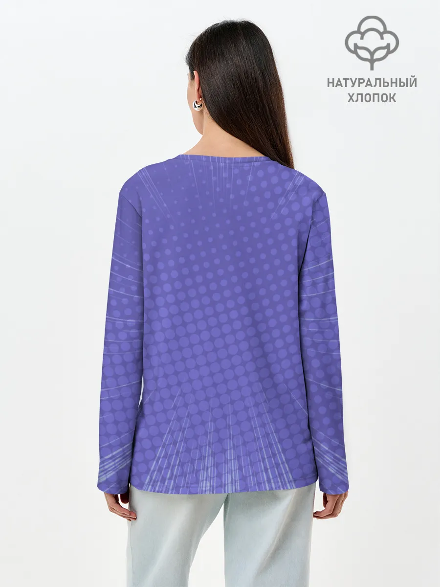 Лонгслив женский. Хлопок / Джунко Эношима