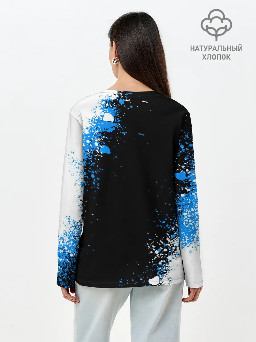 Лонгслив женский. Хлопок / STALKER ЧИСТОЕ НЕБО