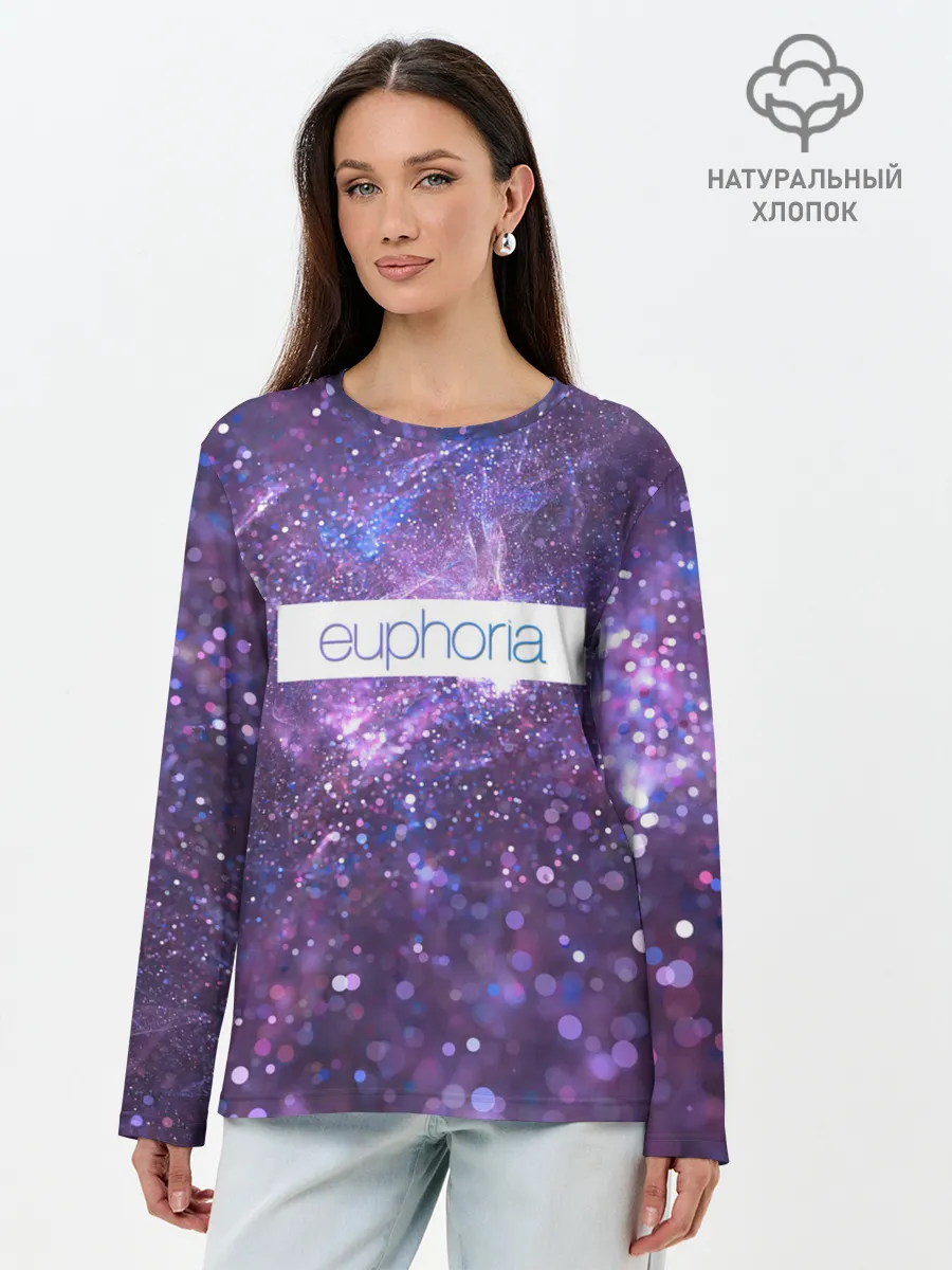 Лонгслив женский. Хлопок / сериал Euphoria